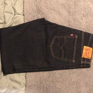 Levi 505 jeans.